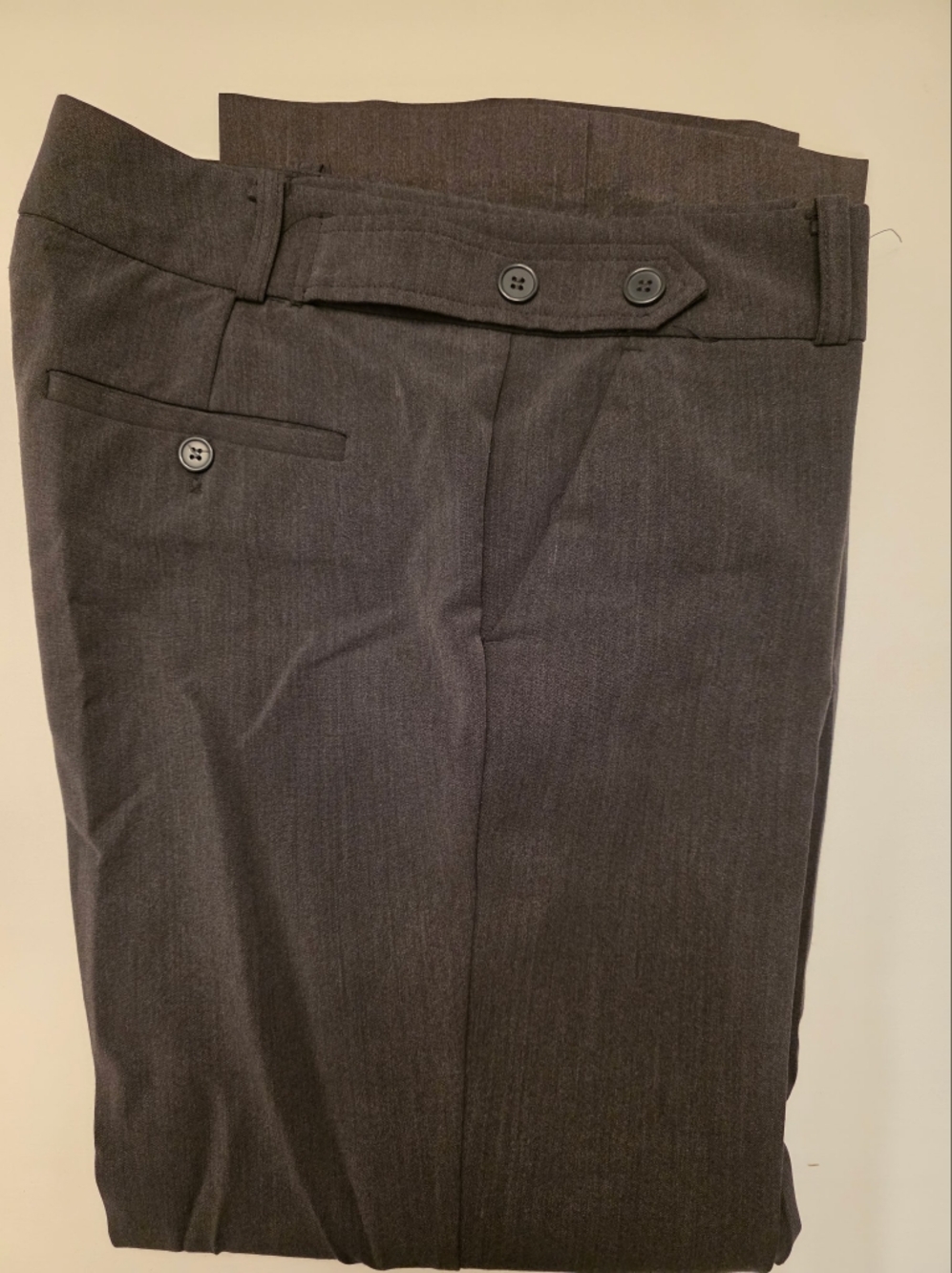 The Limited Women's Gray Cassidy Fit Trousers ~ Size 10 - Picture 4 of 12